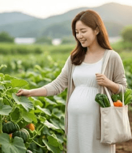임산부 친환경 농산물 꾸러미 신청