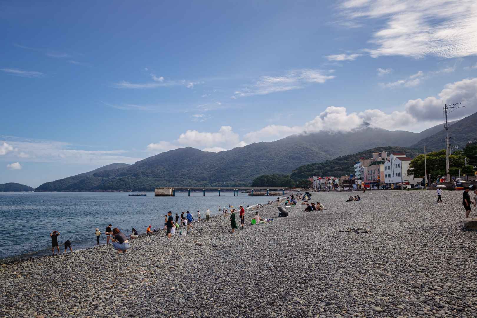 거제 학동흑진주몽돌해변