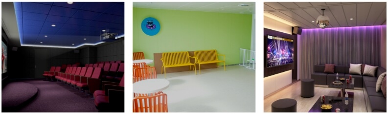 퀸제누비아호 시설