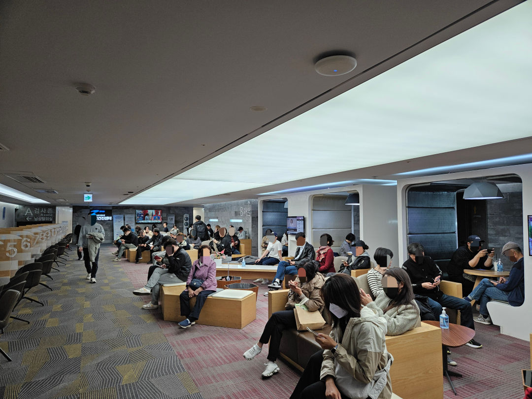 강북 삼성병원 종합건진센터 대기실