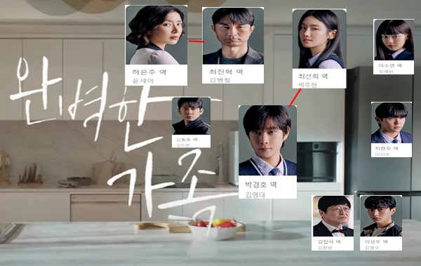 완벽한 가족 인물관계도