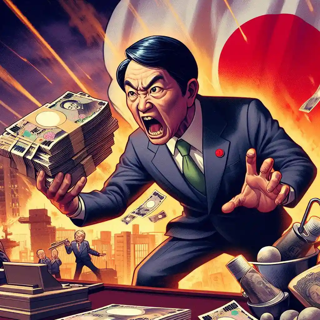 일본 금리 인상 후 미처 날뛰는 일본