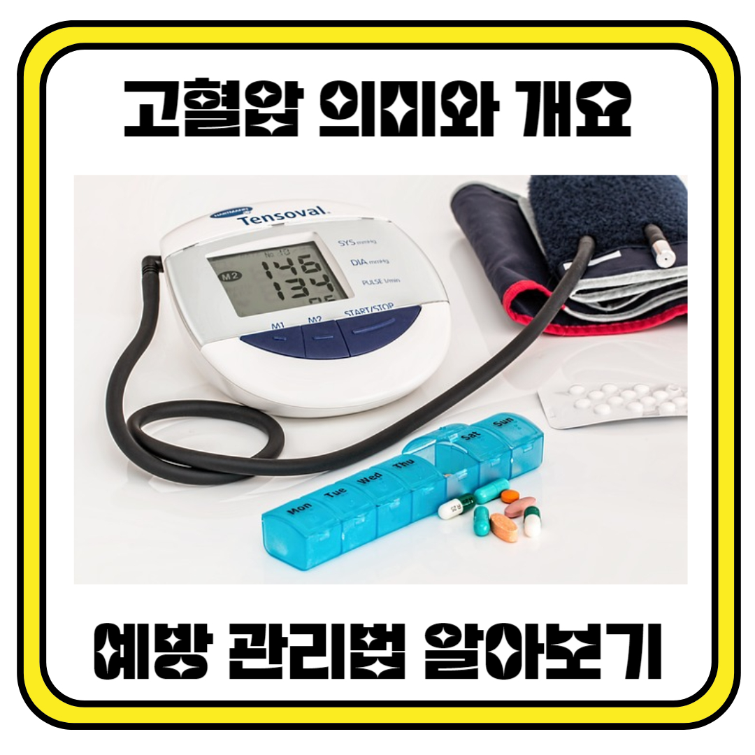 고혈압 의미와 개요 및 예방 관리법 알아보기