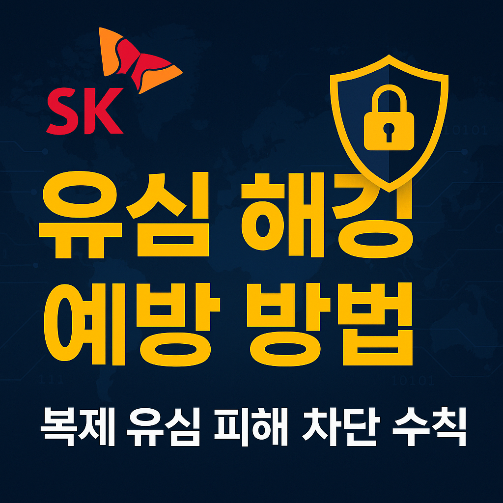 SKT 유심 해킹 예방 방법 - 복제 유심 피해 막는 실천 수칙
