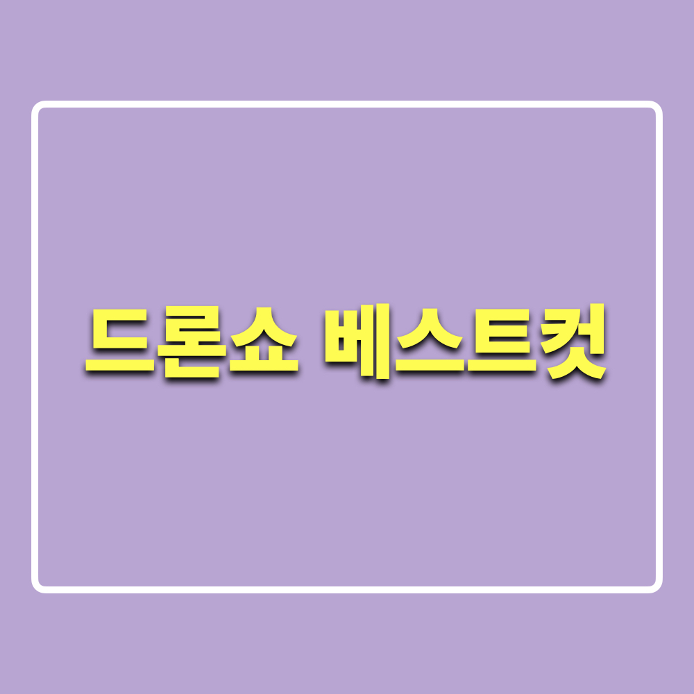 드론쇼_베스트장면
