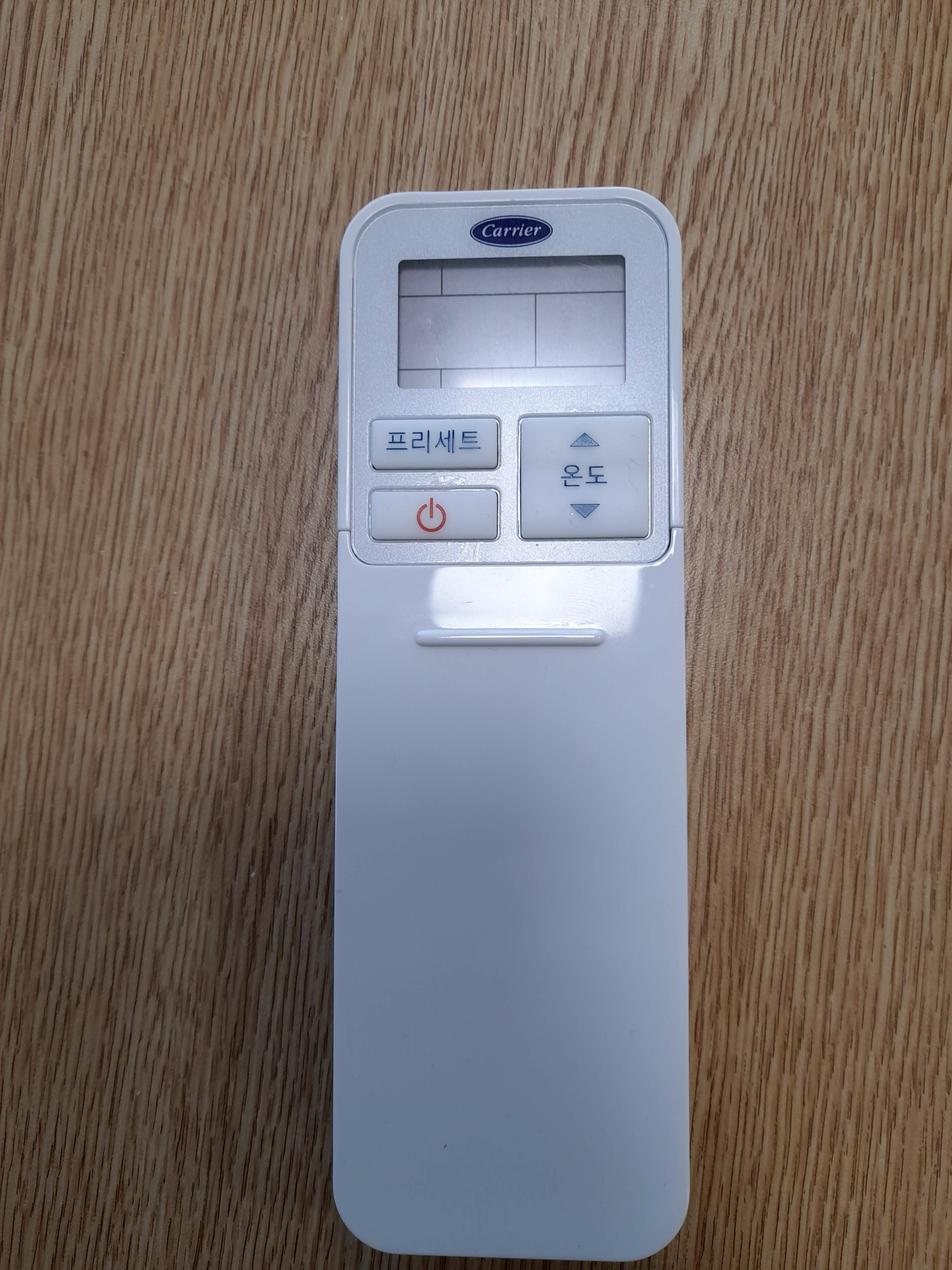 캐리어 냉난방기 리모컨 WH-TF01NE 배터리 교체 방법