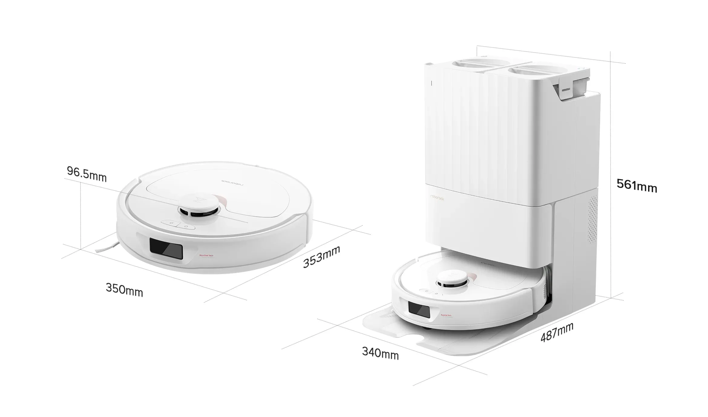 로보락 Qrevo EdgeC 로봇청소기 최상위 모델 이미지