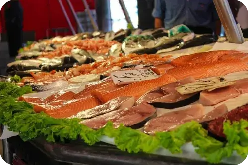 대상포진에 좋은 음식_연어 고등어