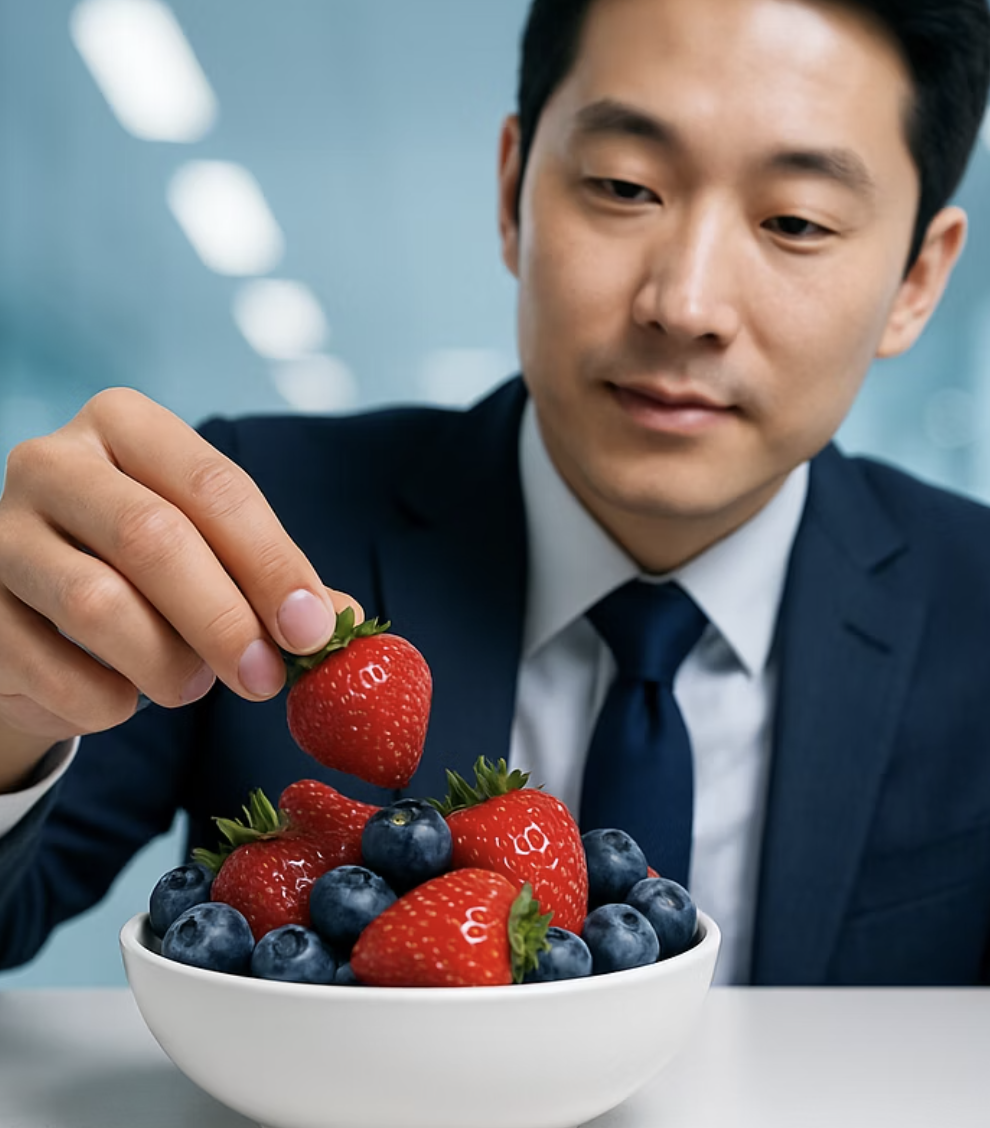 4. 혈관 노화를 막는 방패, 베리류 과일