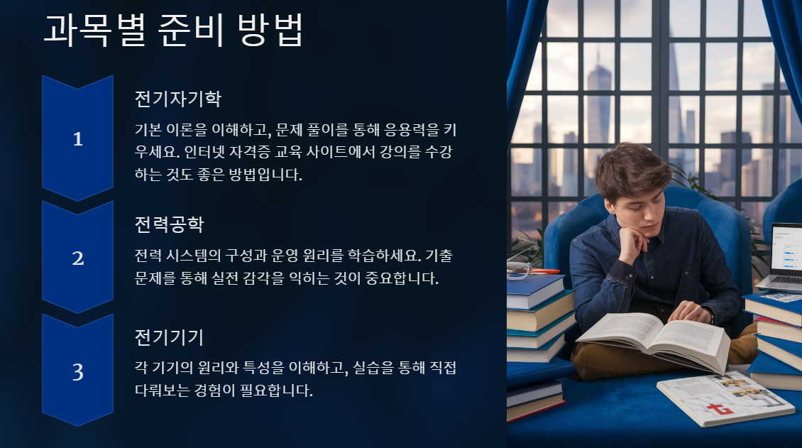 전기기사 과목별 준비방법
