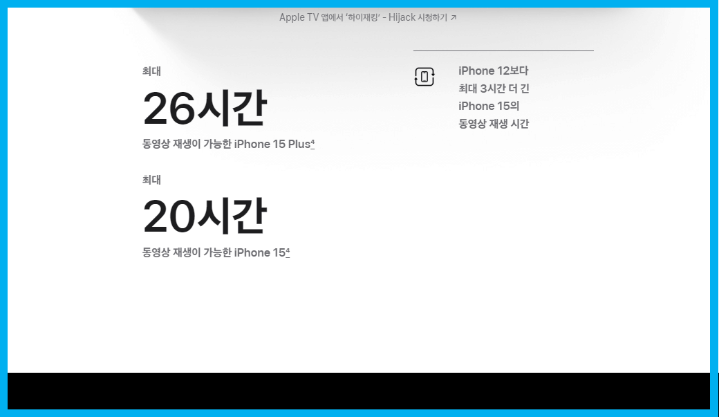 아이폰 15의 사전예약