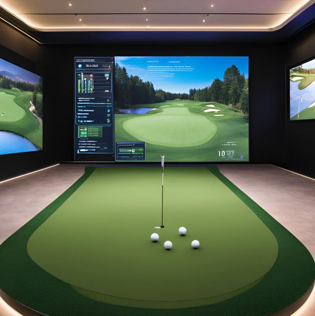 대한민국 스크린골프 게임 브랜드 골프존