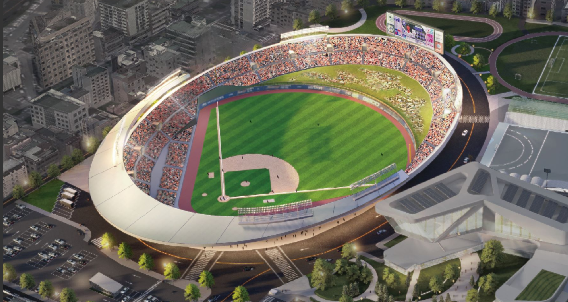 성남시의 야구장 리모델링