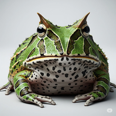 오르나타 뿔개구리 ai gemini 이미지