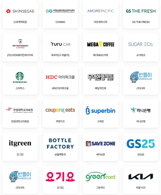 탄소중립포인트 녹색생활실천 참여기업