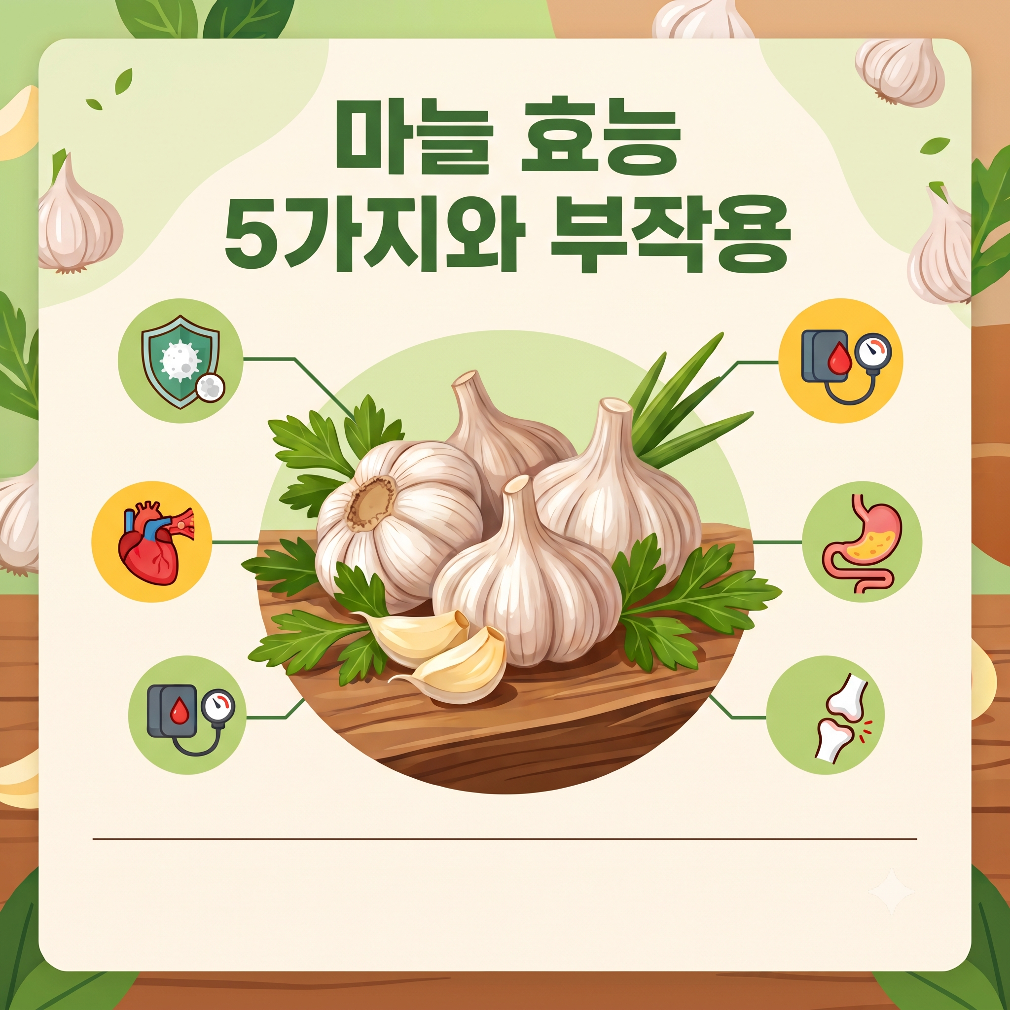 마늘 효능 5가지와 부작용 없는 올바른 섭취법