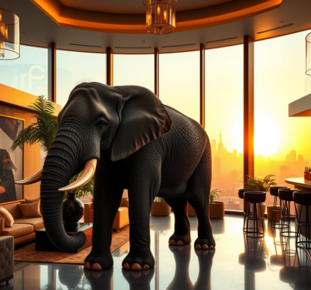 펜트하우스 코끼리 영화그림