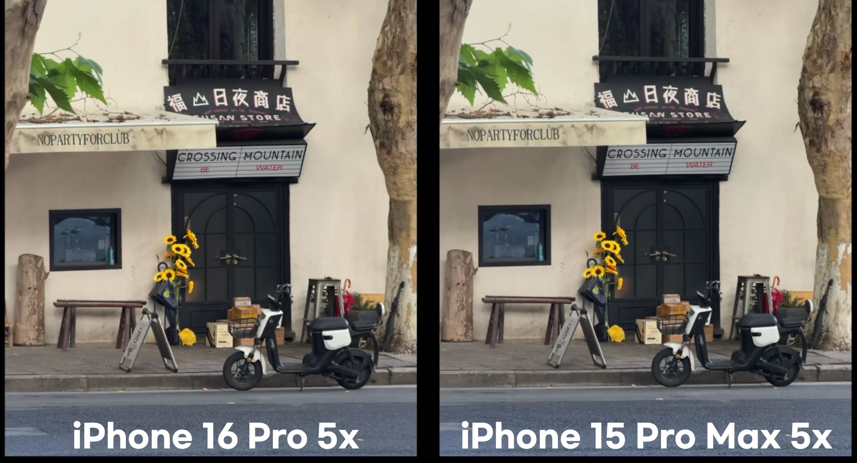 카메라 성능 비교