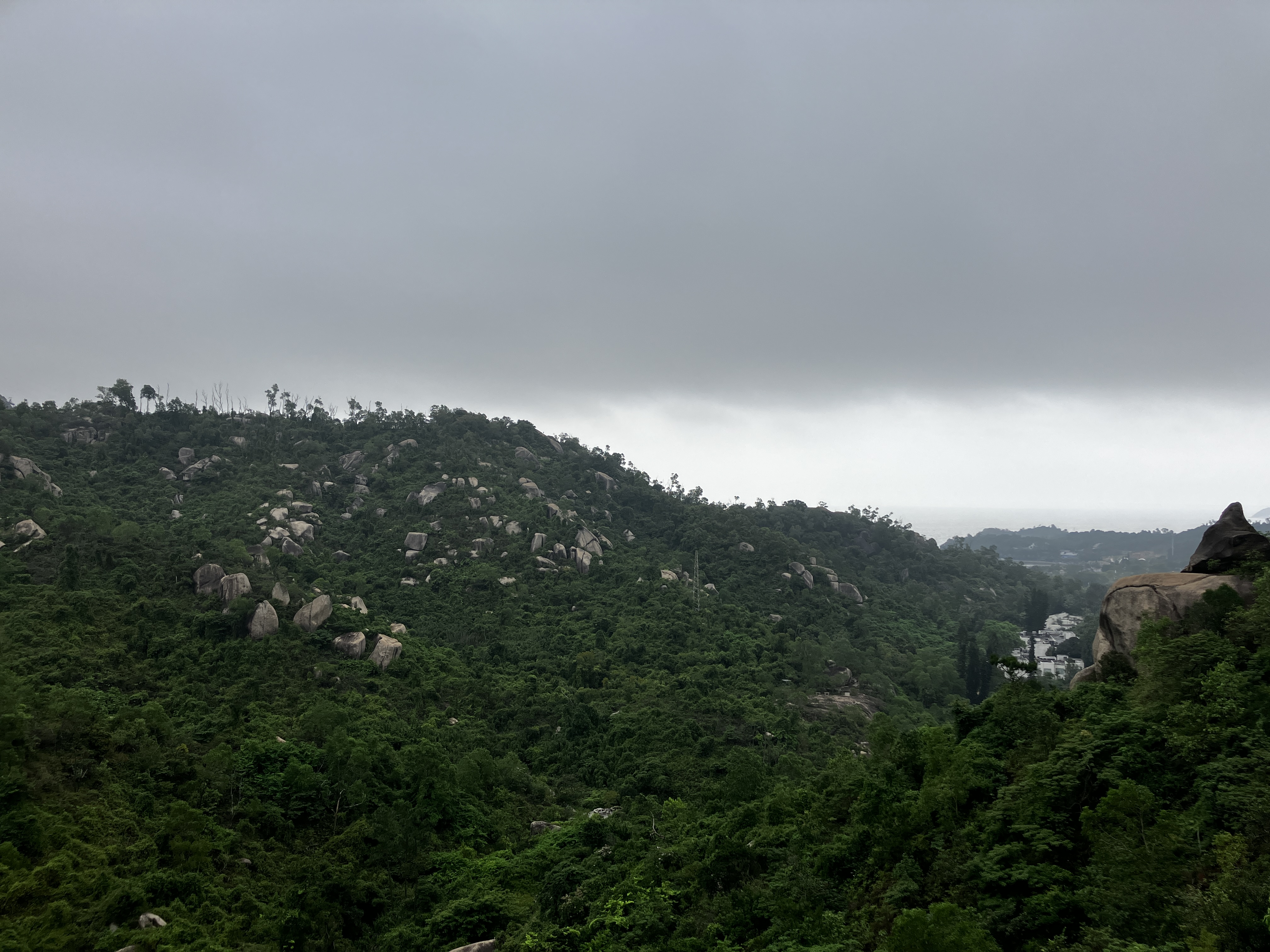 중국주하이 등산 징산다오