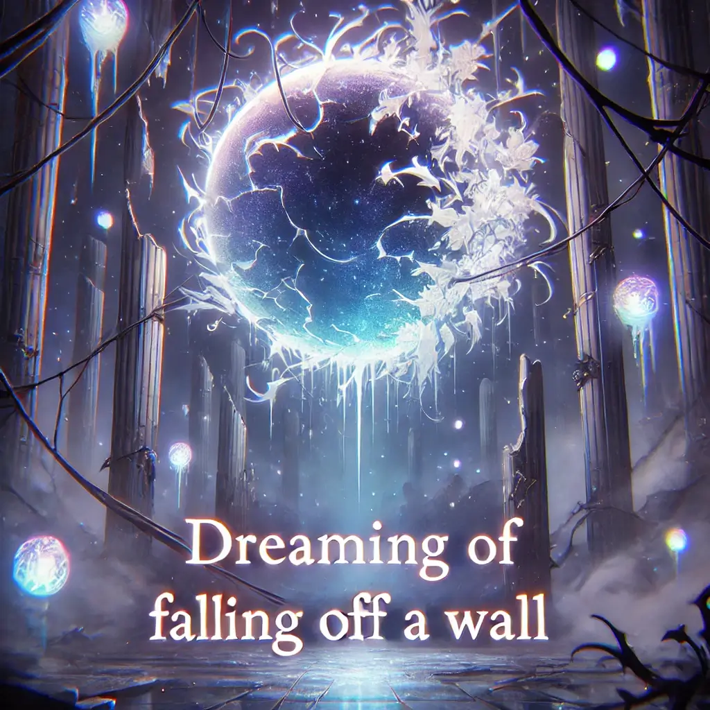 담벽에서 떨어지는 꿈