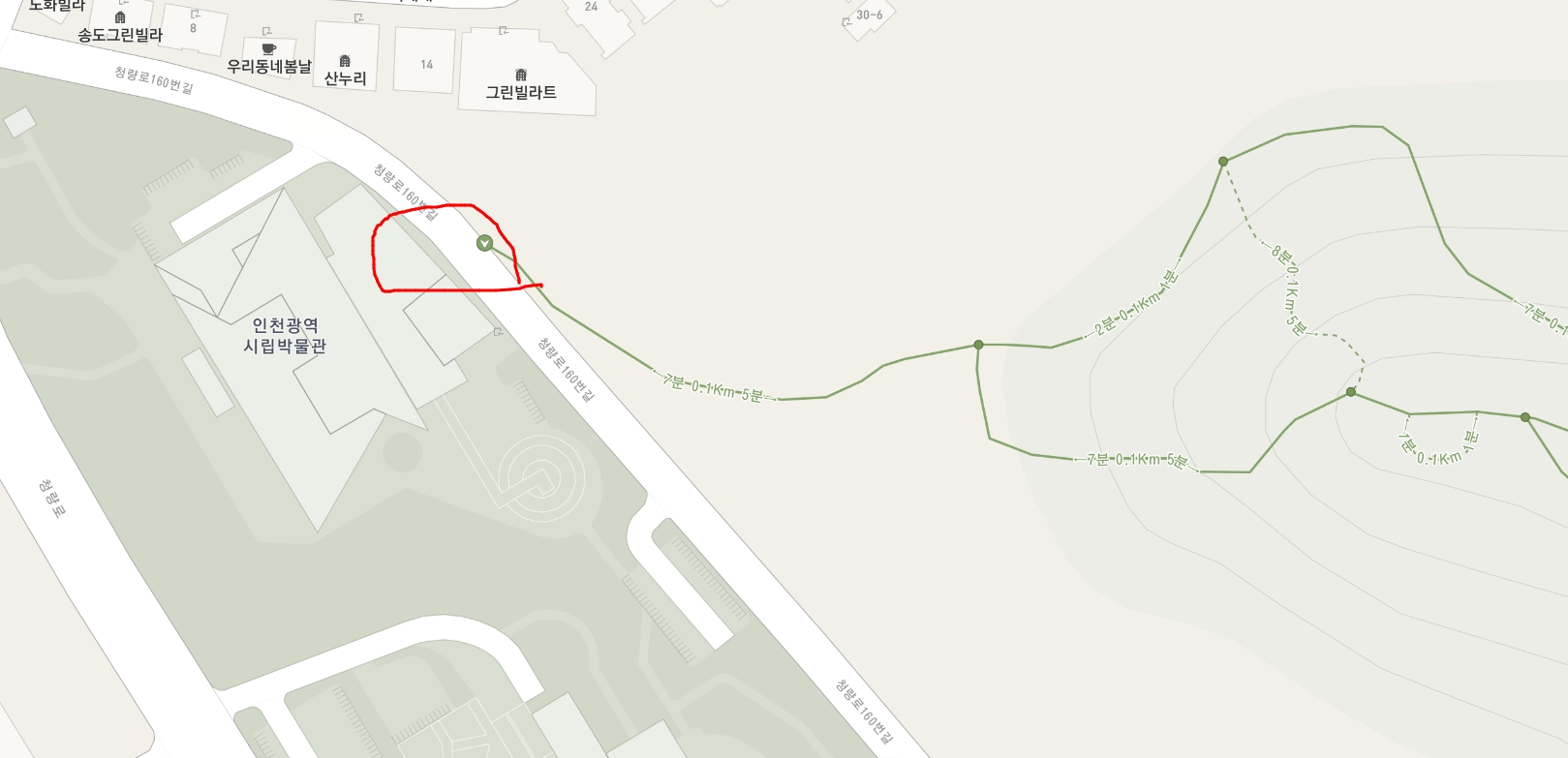 청량산 등산코스