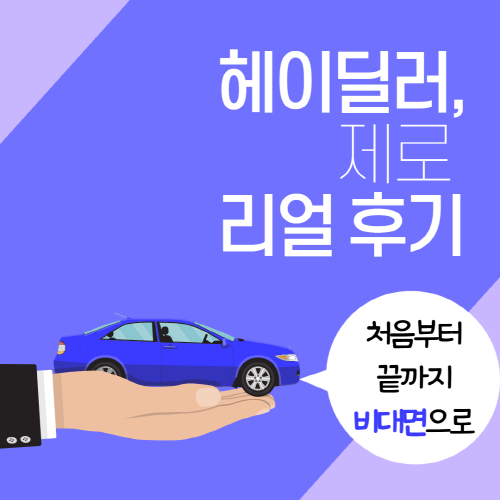 헤이딜러제로_후기_썸네일