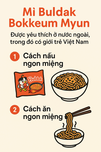 Cách nấu mì cay Samyang kiểu mới ngon “bùng nổ” – Giới trẻ Việt cực mê!