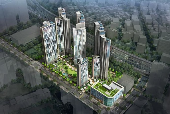 서울 서초구 잠원동 재건축 예정 아파트 전경