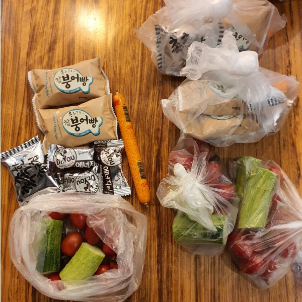 산행을 위한 간식