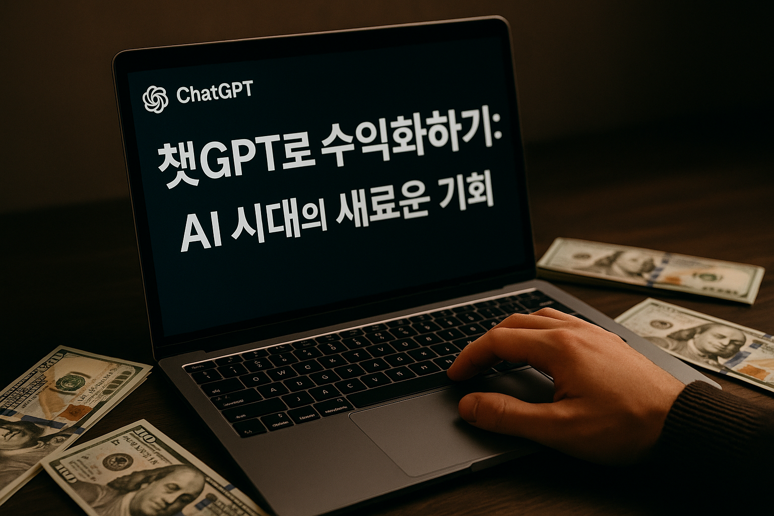 챗GPT로 수익화하기: AI 시대의 새로운 기회 관련 이미지