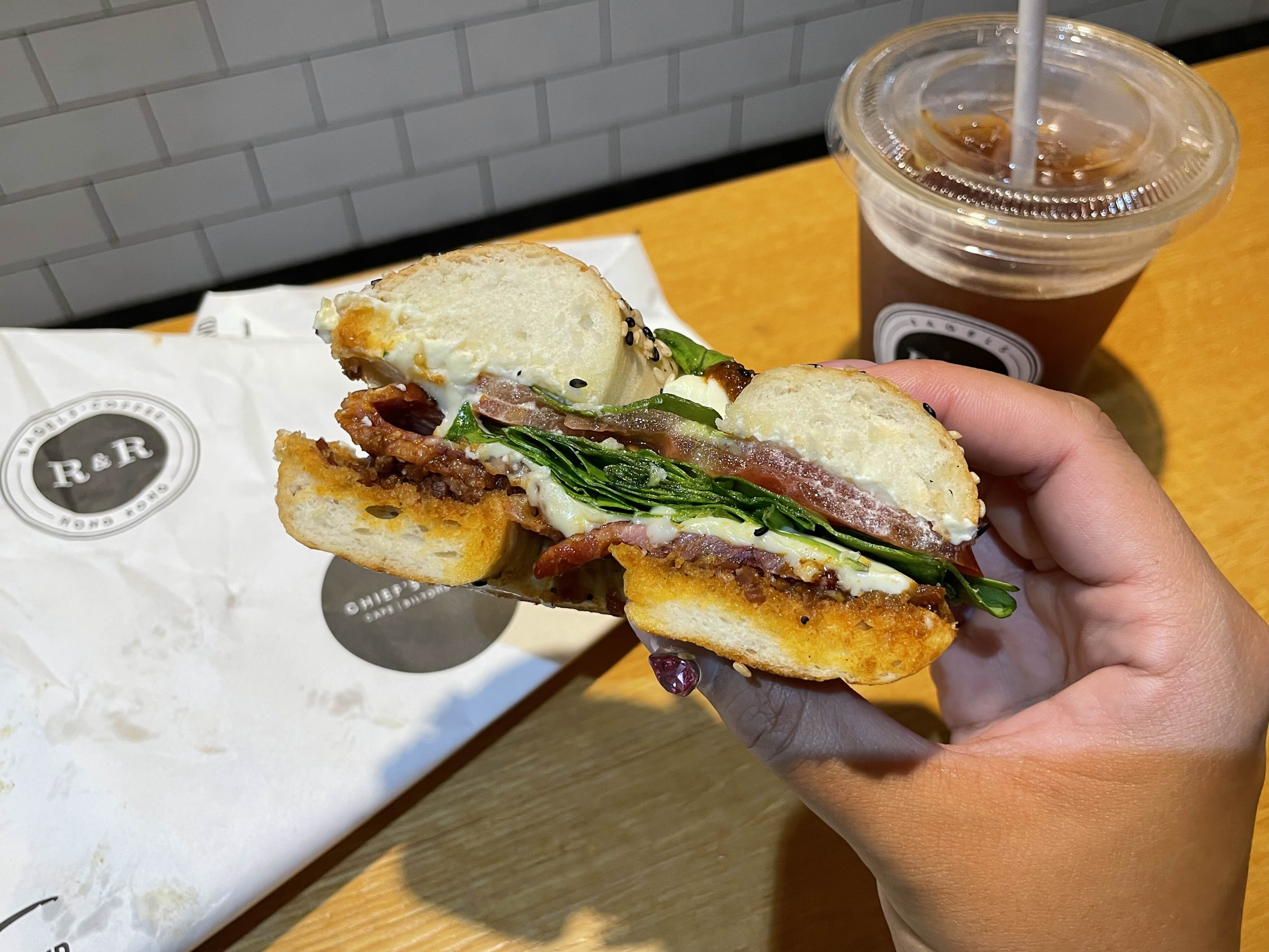 R&R Bagels BACON JAM BLT