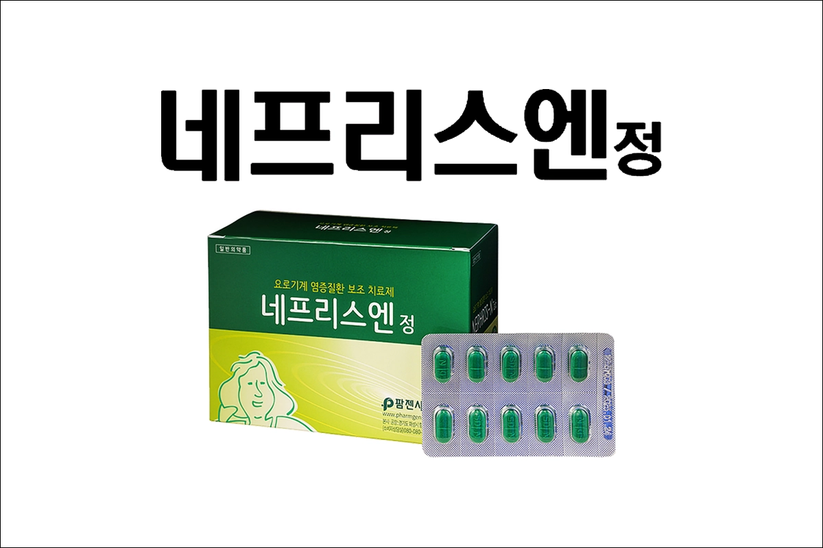 네프리스엔정 가격 효능 효과 부작용 방광염 신장염 요로결석 이뇨작용