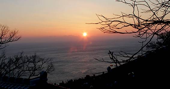 여수 향일암 일출제3