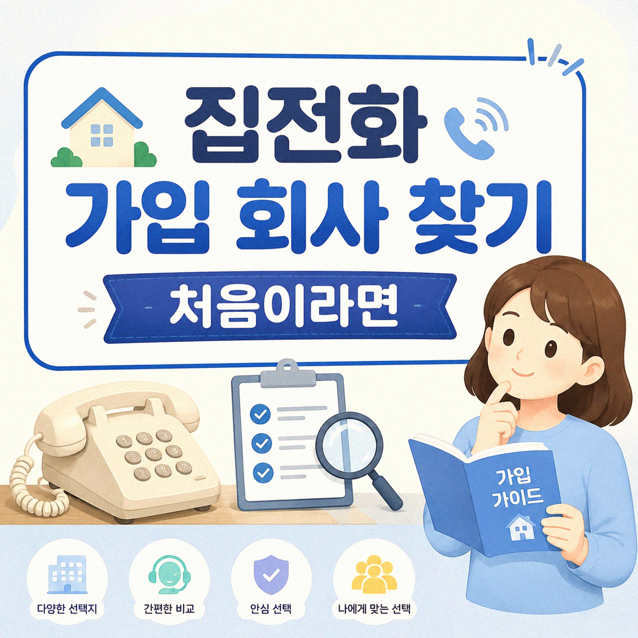 집전화 가입 어떤 회사 선택할까