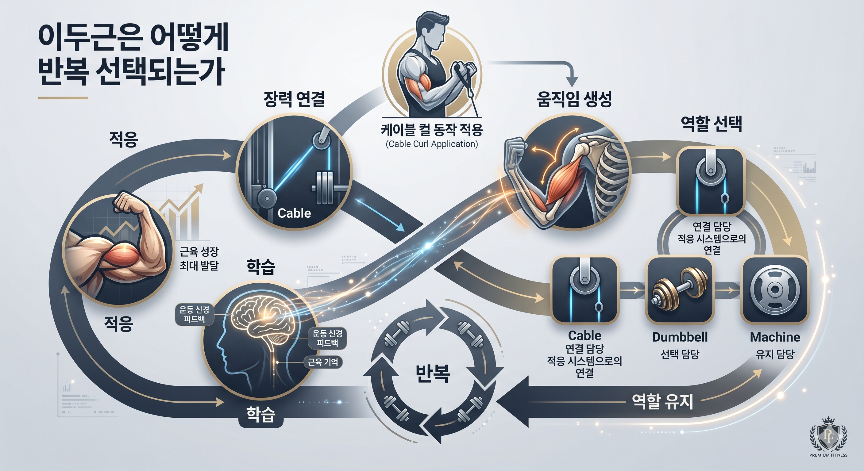 이두근은 어떻게 반복 선택되는가