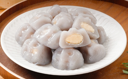 한국의 떡 종류 오그랑떡-감자떡