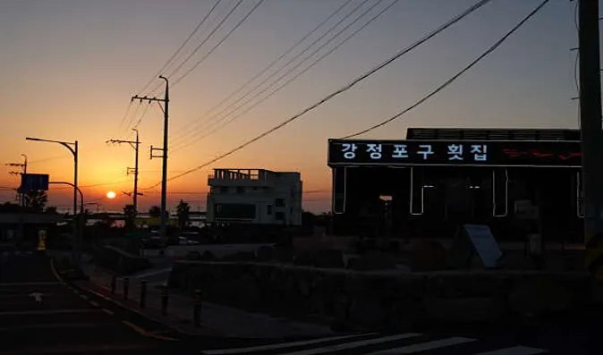 강정포구횟집