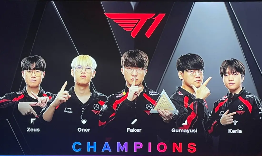 T1 롤 사우디컵 우승