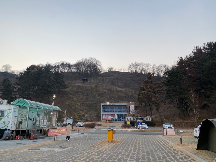 칠곡보오토캠핑장입구