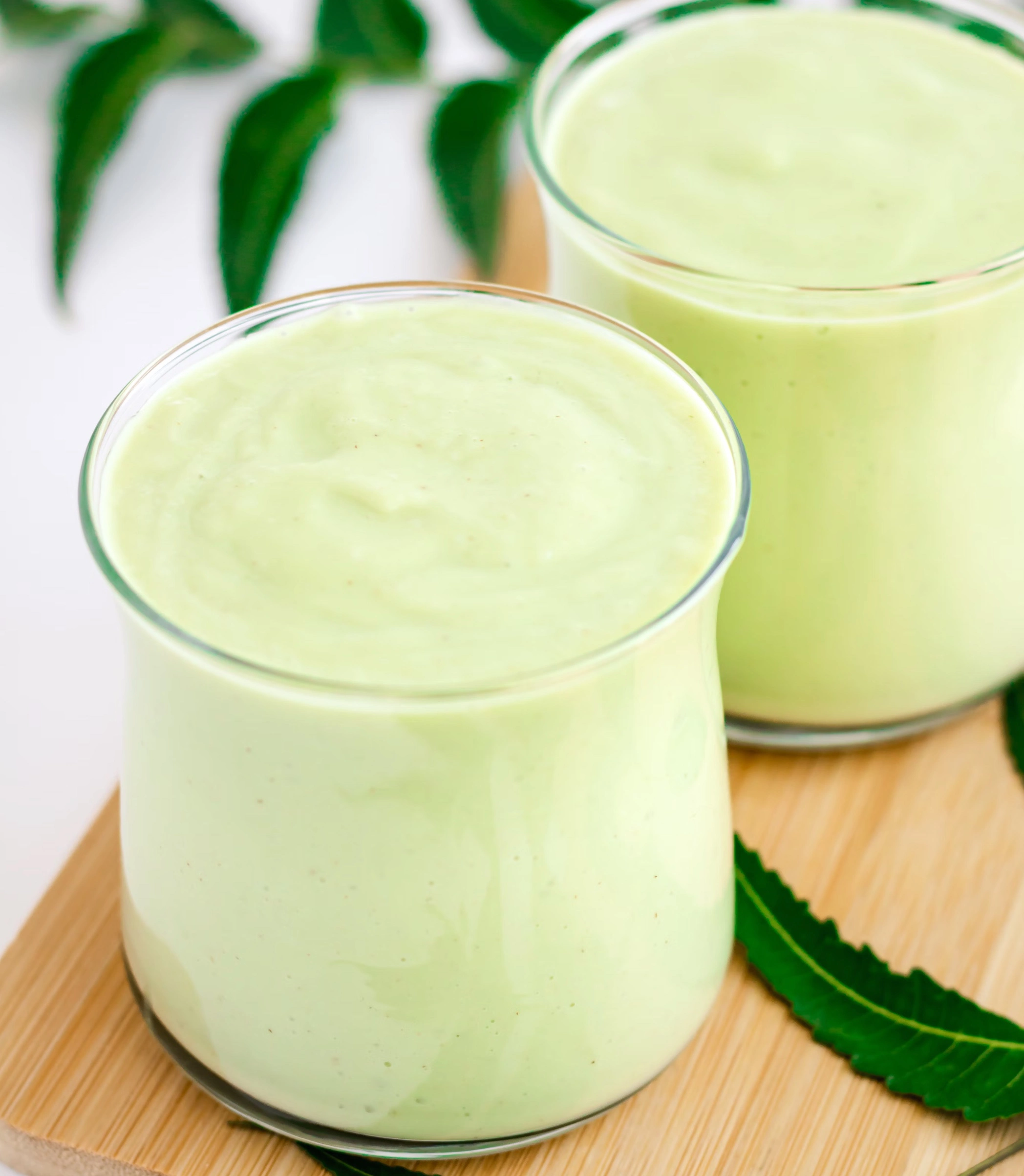 냉동 아보카도 바나나주스