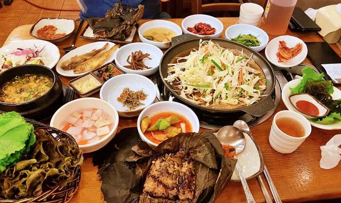 6시내고향 부여 우렁이 연잎밥 맛집