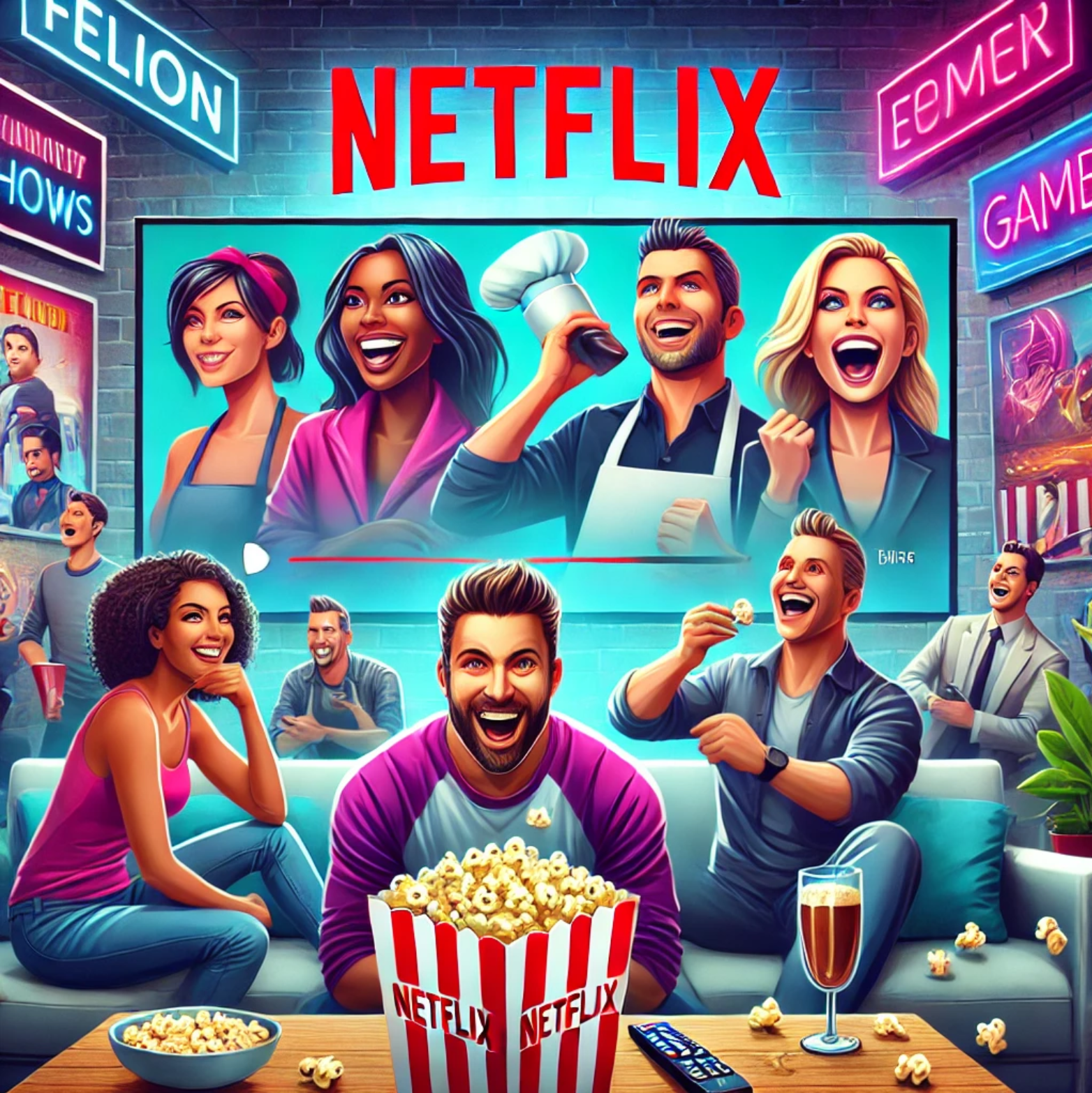 넷플릭스 예능 추천 관련 이미지