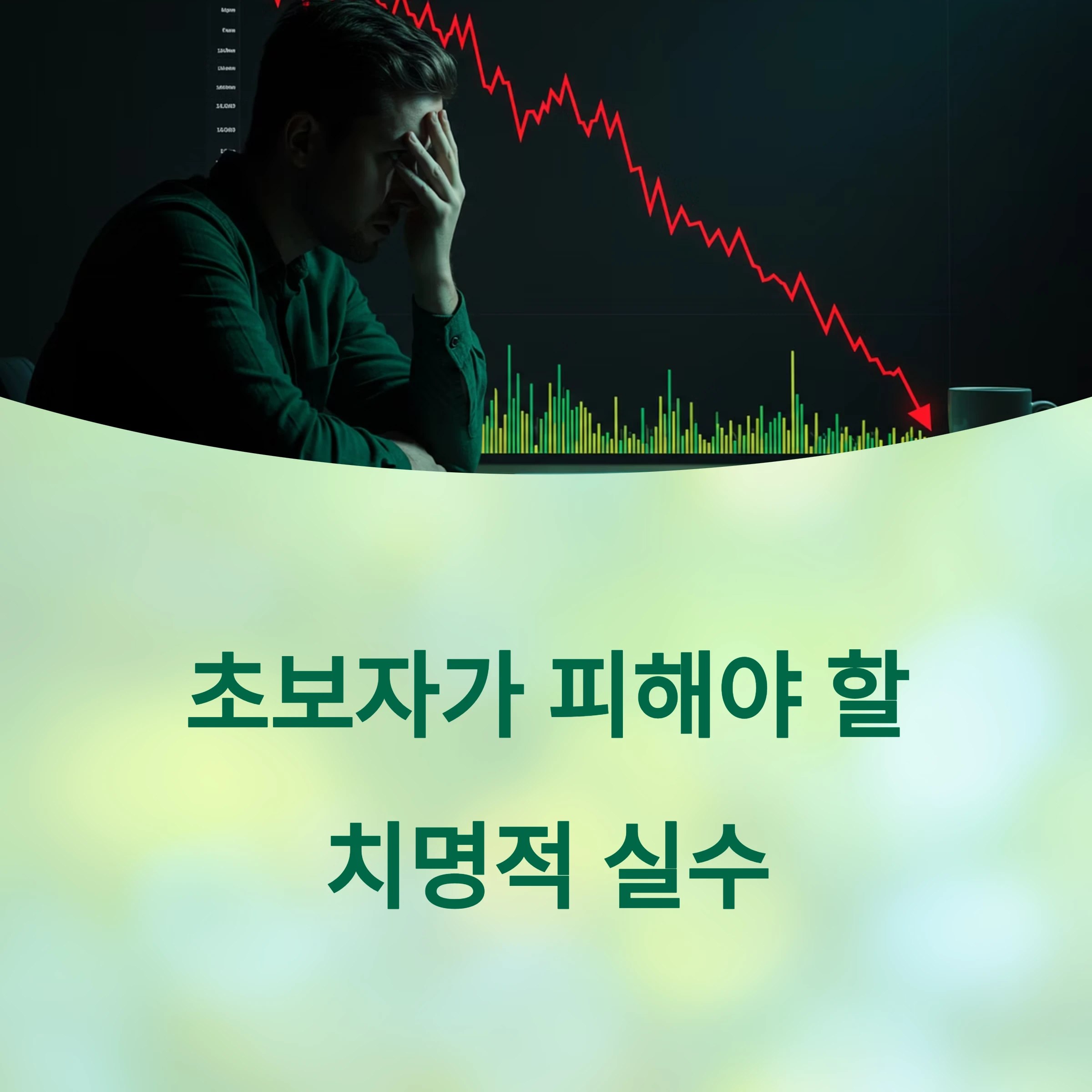 절대 하지 말아야 할 코인 투자 초보 행동