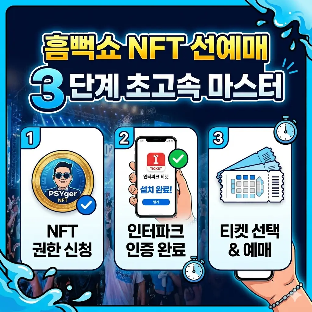 흠뻑쇼-선예매-NFT-인증