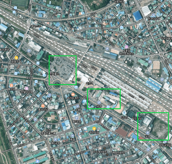 순천역 주변 주차장 안내