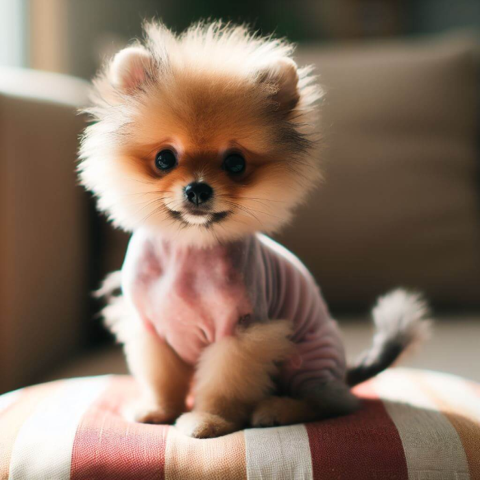 알로페시아 포메라니안 원인