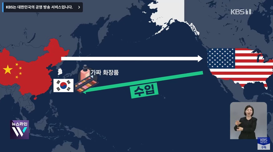 위조 에스티로더 화장품의 실체