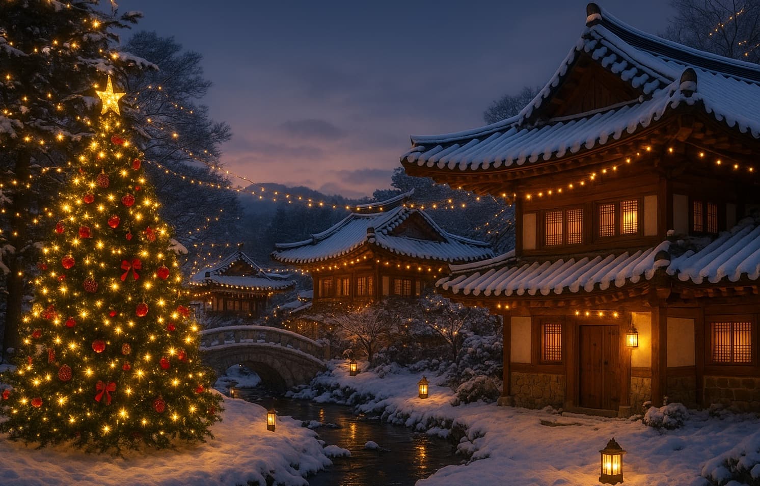 🎅 크리스마스 분위기 가득! 낭만적인 연말 국내 여행지