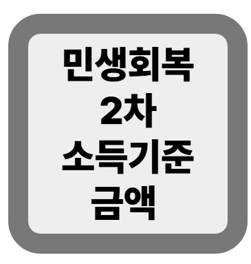 민생회복 지원금 2차 소득기준 대상, 지급시기