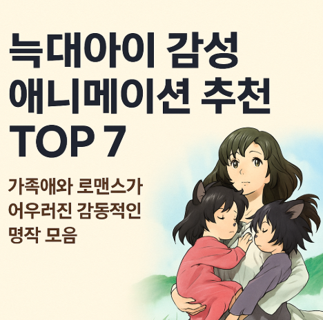 늑대아이 감성 애니메이션 추천 관련 사진